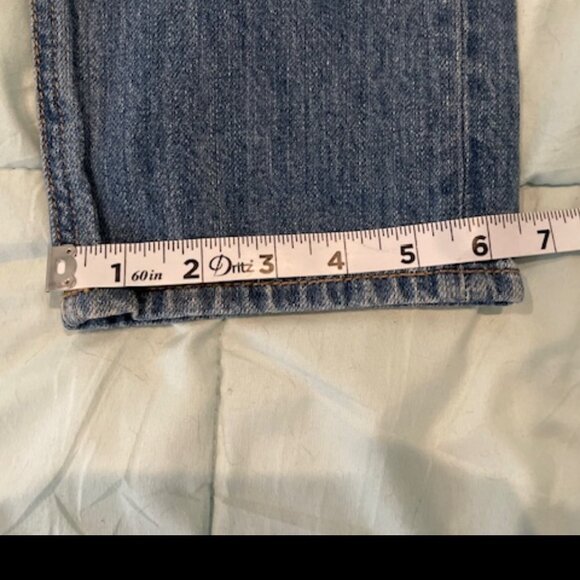 LAST PRICE Rag & Bone Dre Low Rise Slim Boyfriend Distressed Size 30 Blue Denim - Picture 13 of 16